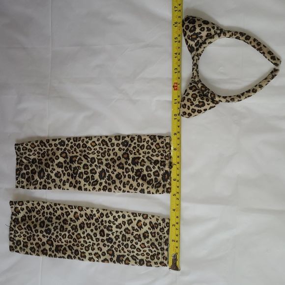 EUC Spirit Halloween🎃 Girls' Wild Cat Costume, Med. 8-10 🐆 Cute Leopard Outfit - Picture 7 of 16